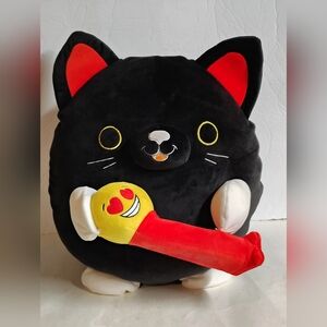 Pez Dispenser Black Cat Plush Zuru, Inc 2023 Clean Super Soft Clean 15"